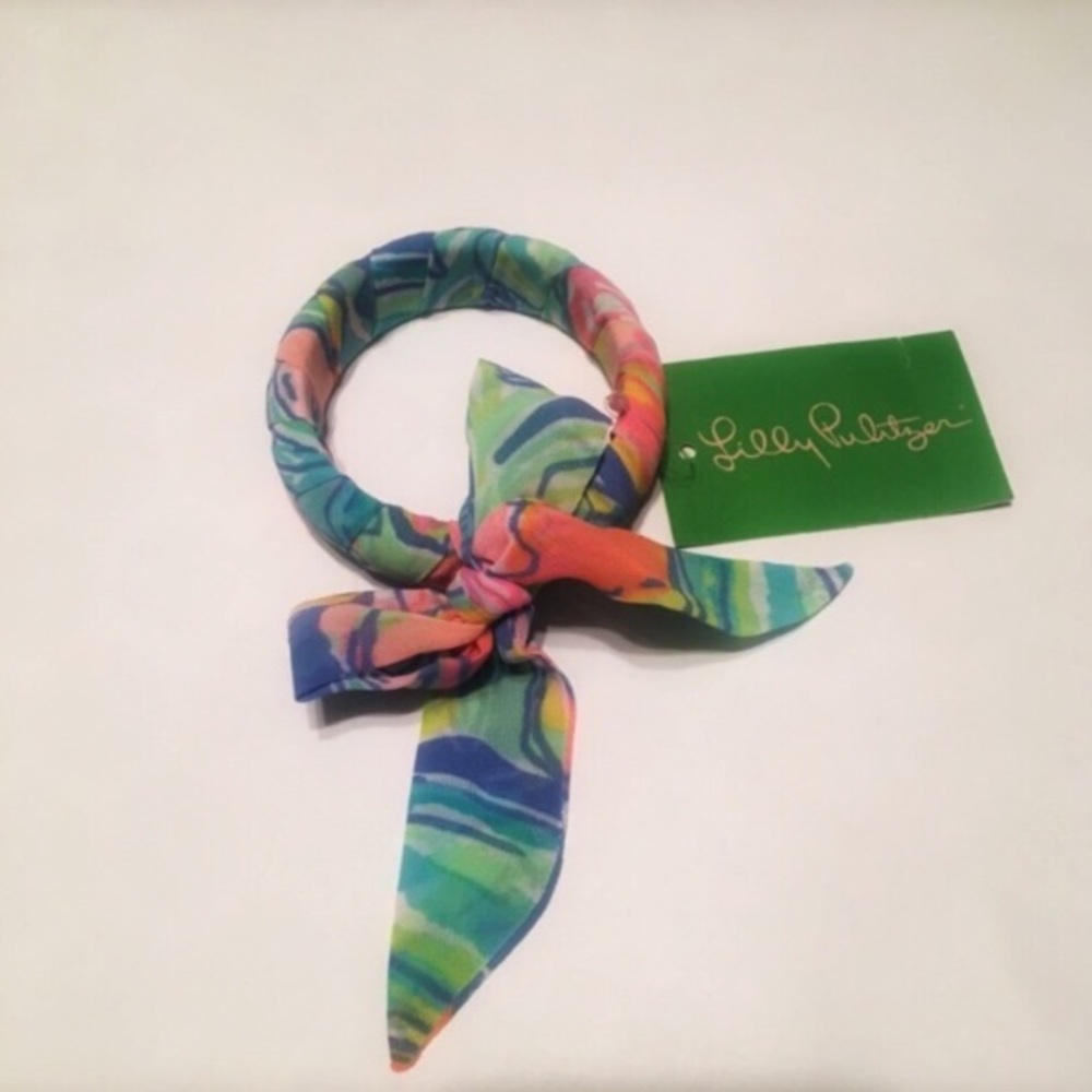 New Lilly Pulitzer bow bangle bracelet